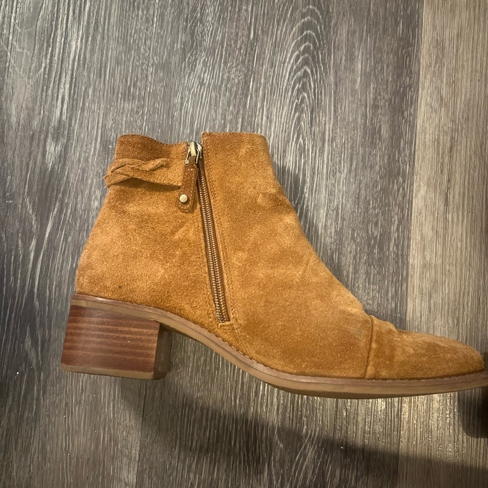 Soludos Brown Suede Ankle Boots